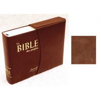 BIBLE DES PEUPLES POCHE couverture vinyle avec notes et étui