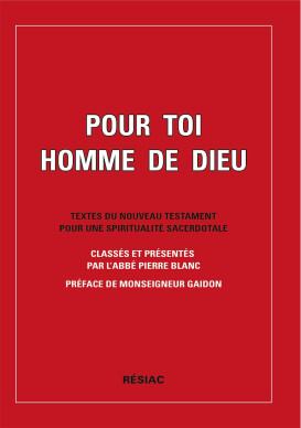 POUR TOI HOMME DE DIEU